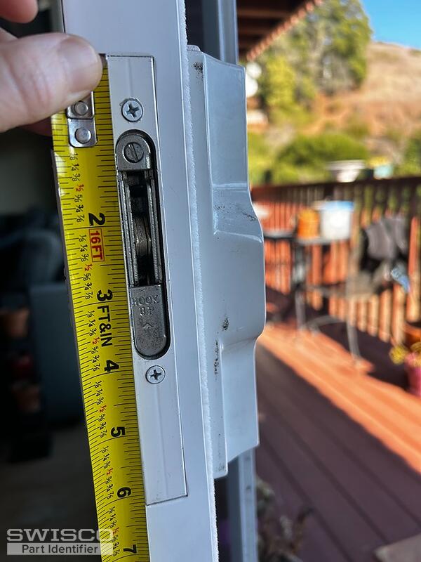 broken IWC sliding glass door handle