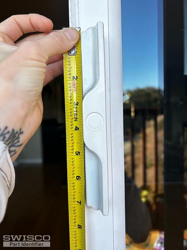 broken IWC sliding glass door handle