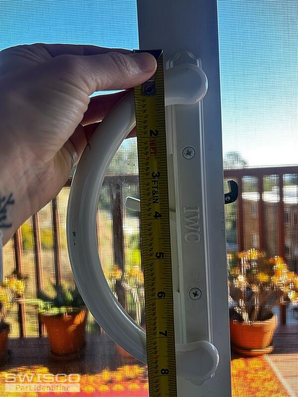 broken IWC sliding glass door handle