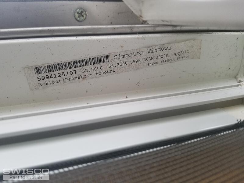 Simonton window weather stripping