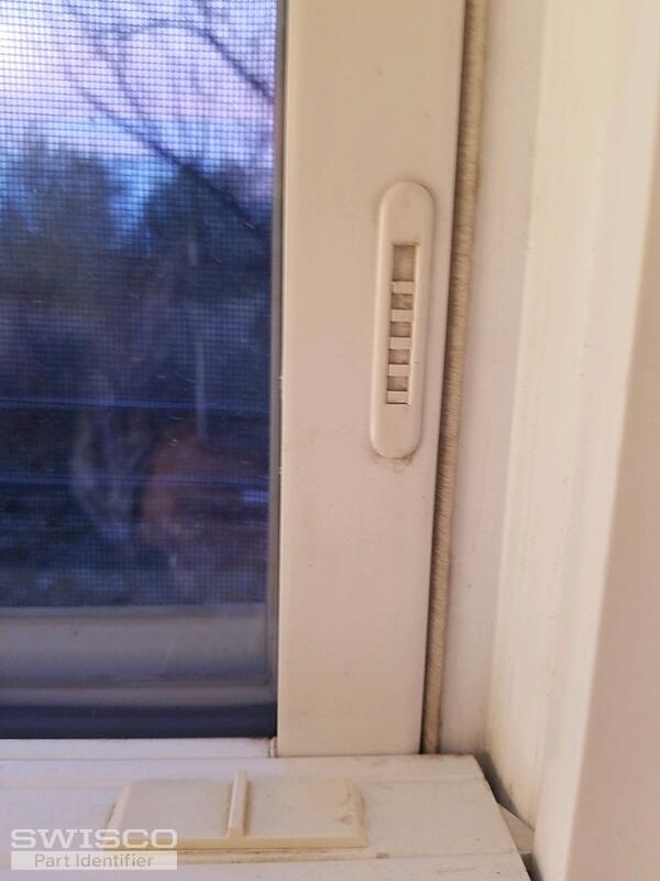 vertical window stop