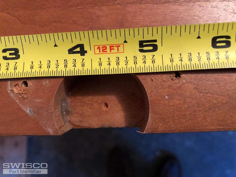 screw holes measurement