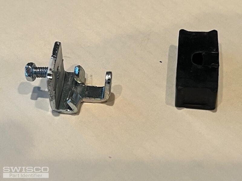 POcket Door stopper to replace  w dampner removed.