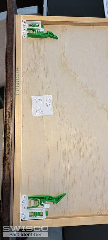 Underside of Drawer