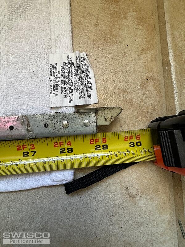 Replacement single hung balance spring 2830