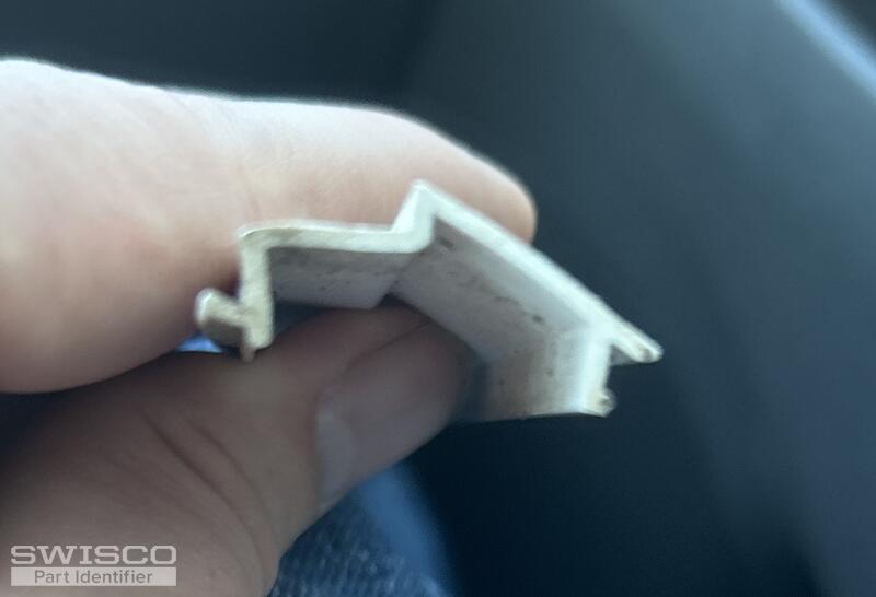 Glazing end profile