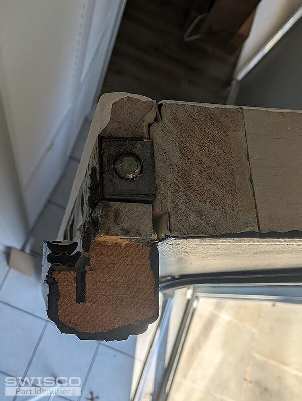 wood astragal weatherstripping