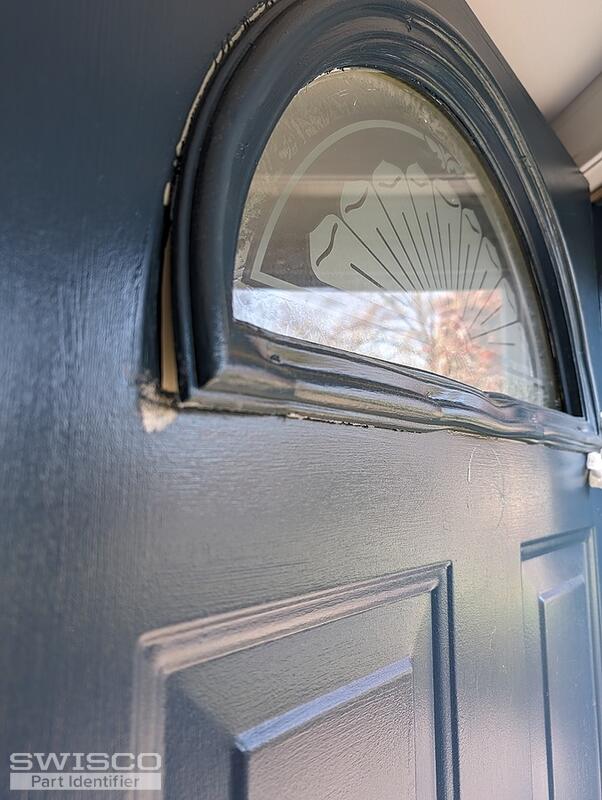 damaged decorative window