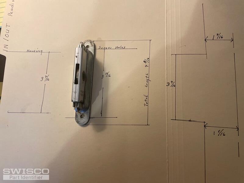 Mortise Latch Back