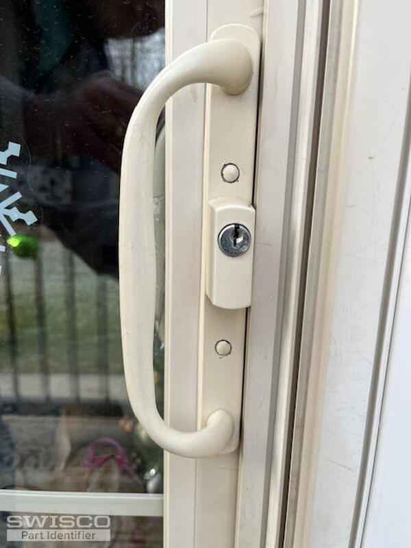 patio door outside hande