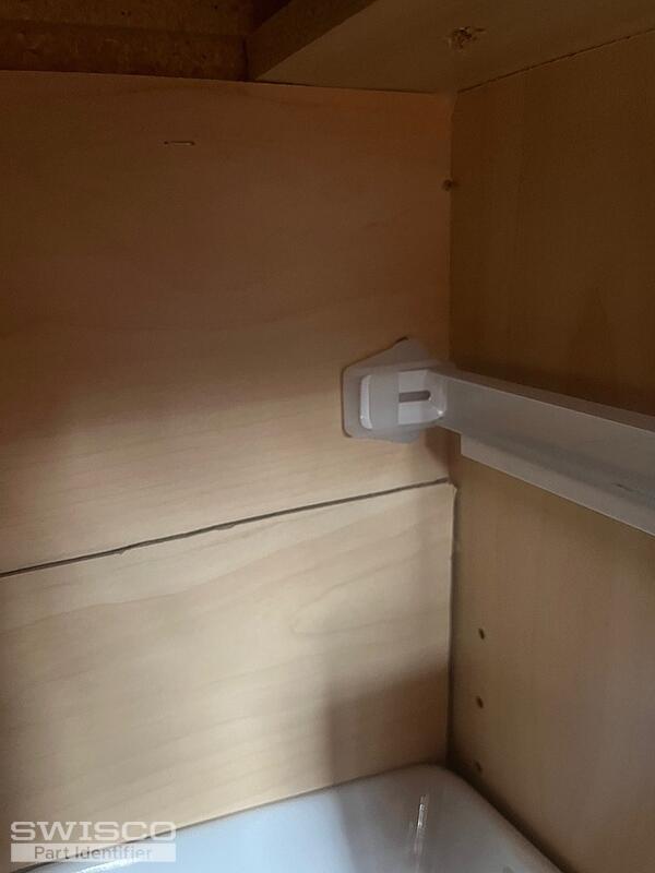Press in drawer slide mount