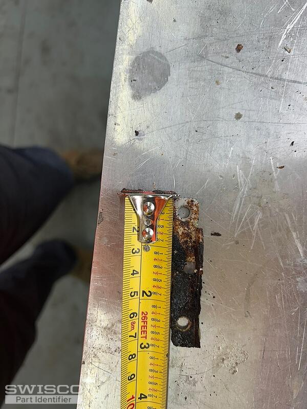 corroded hinge slider