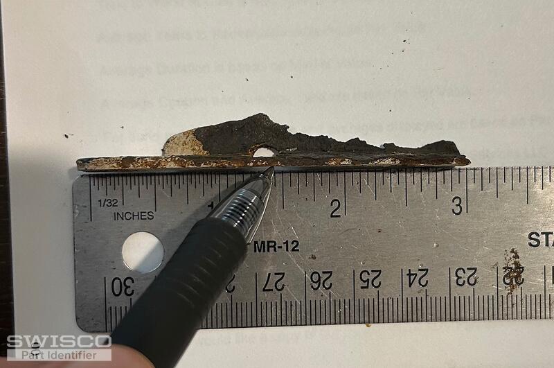 rusted stud bracket
