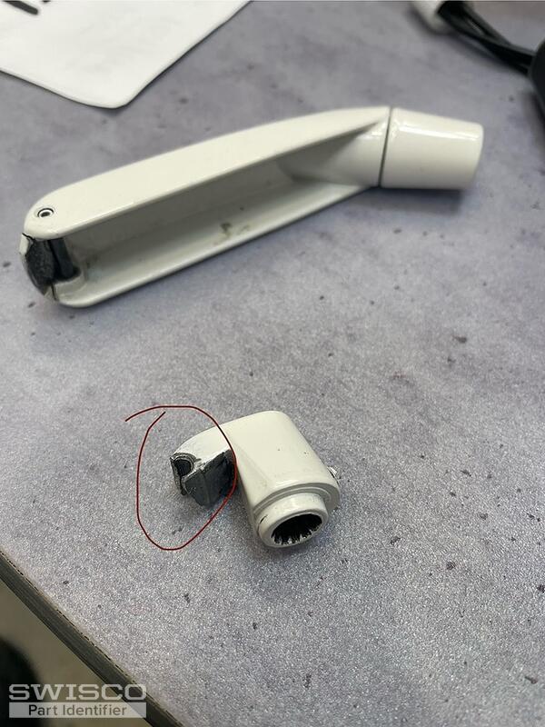broken folding handle