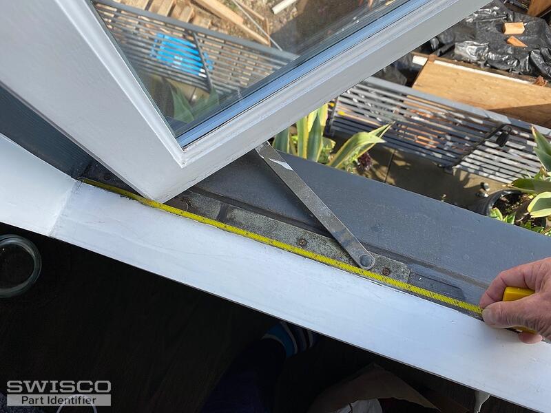 Top view onto frame