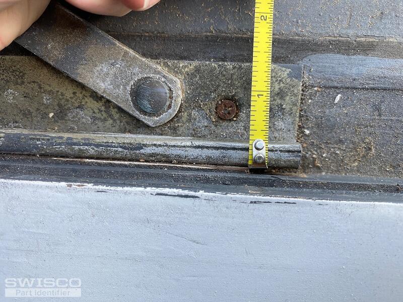 Width of piece on frame