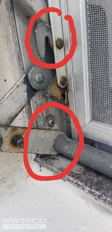 circled parts