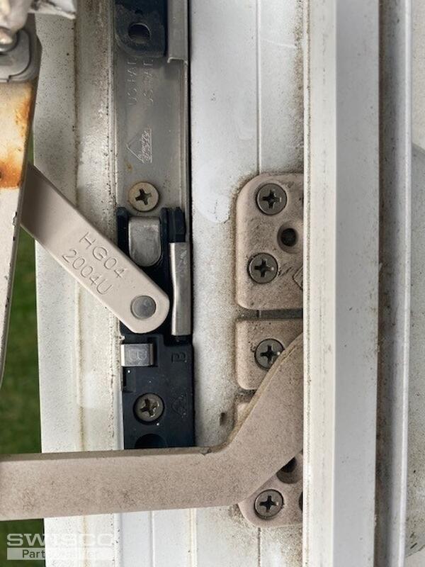 Window crank outside mechanism