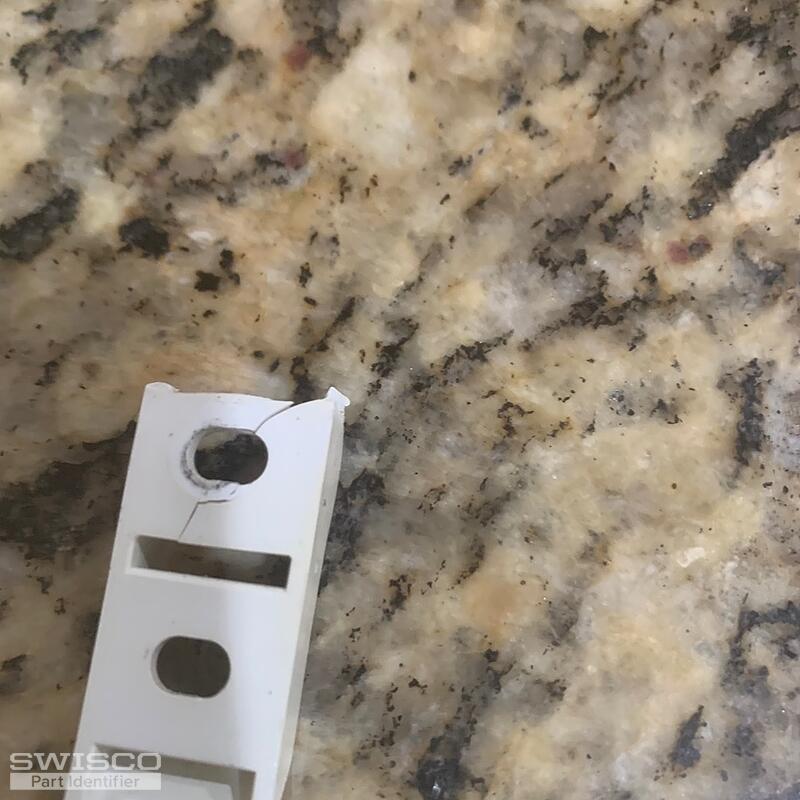 back of damaged guide