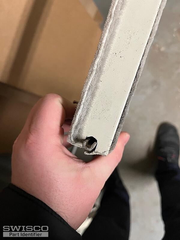 pivot bar installed