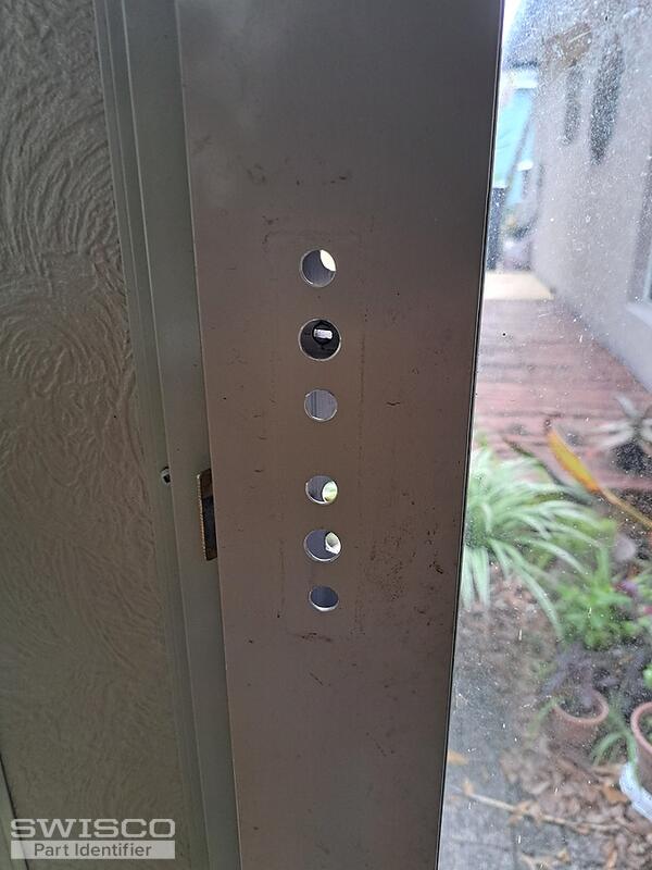 installation holes in door