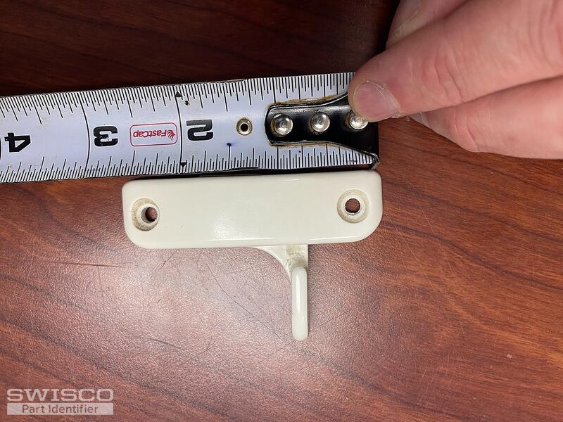 white smooth lock