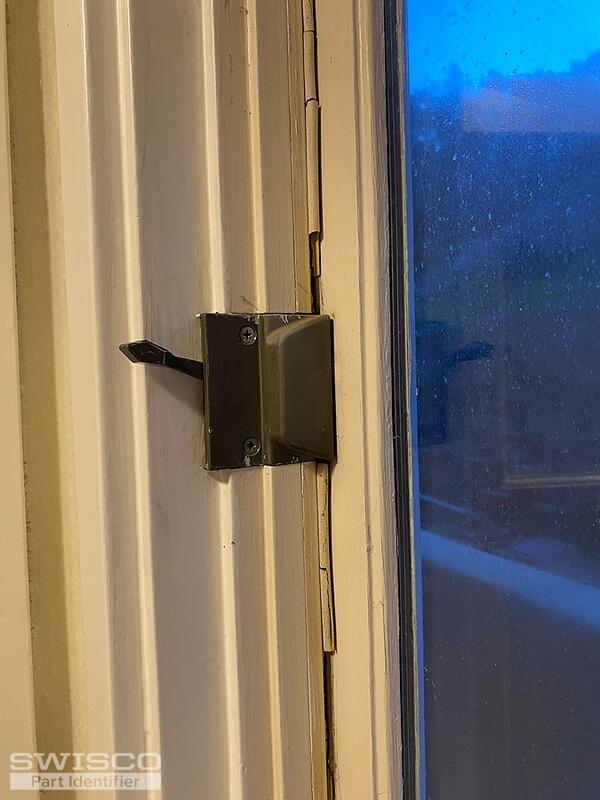 wood casement lock