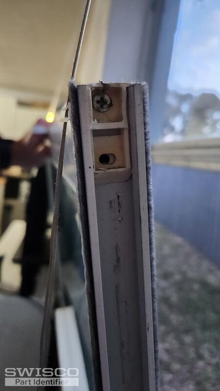 installed top sash guide
