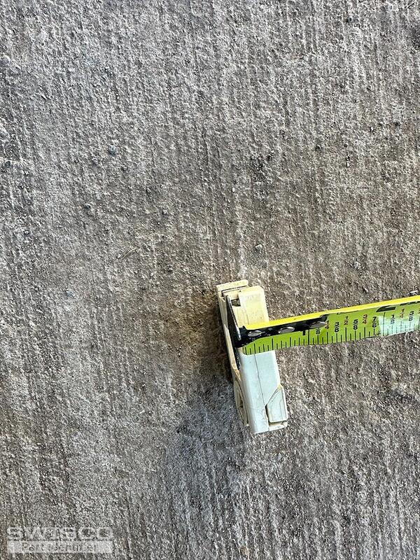 pivot shoe thickness