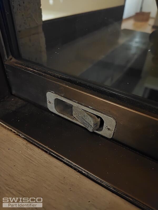 recessed window lock