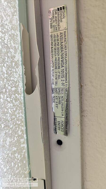 Window tag and weather stripping