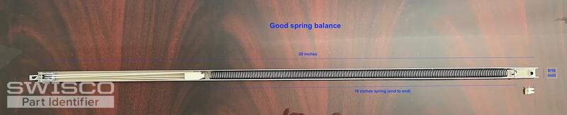 Window spring balance parts 29B (S770) : SWISCO.com
