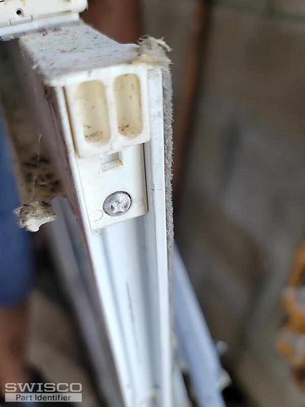 white top sash guide