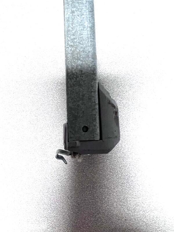 channel balance bottom fitting and clip