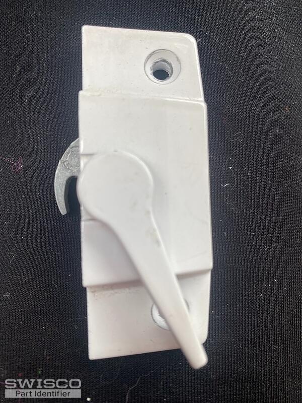 white window lock