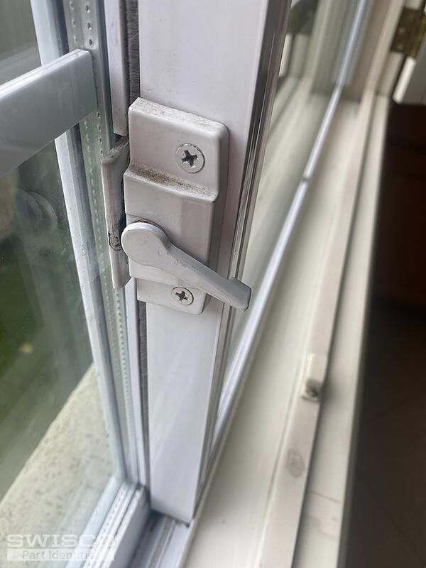 white window lock
