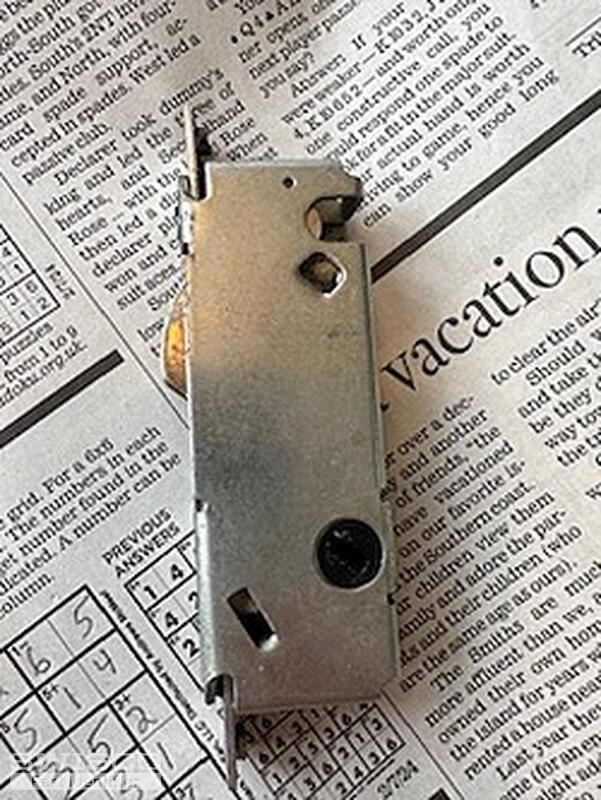 side of mortise lock
