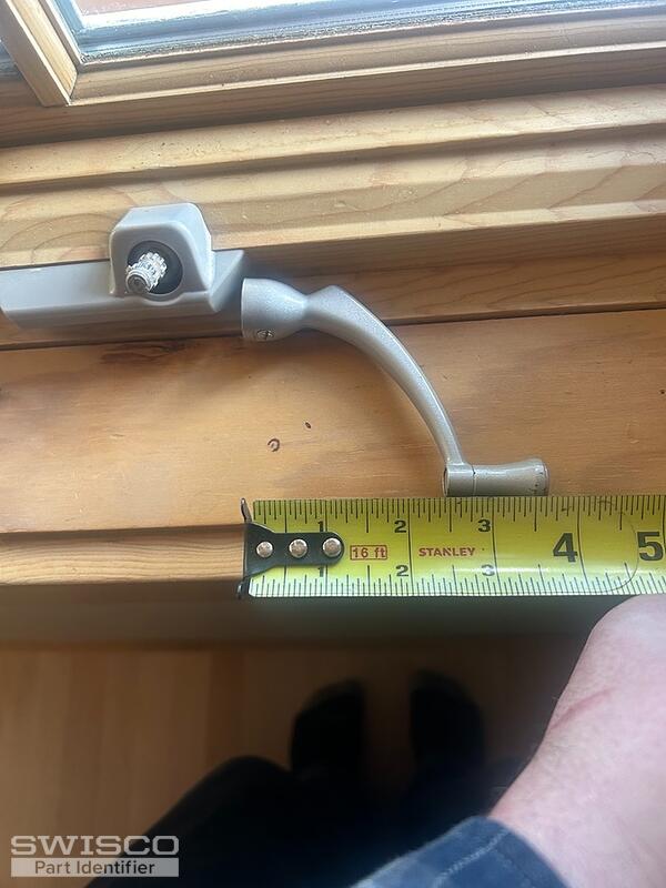 fold down Pella crank handle