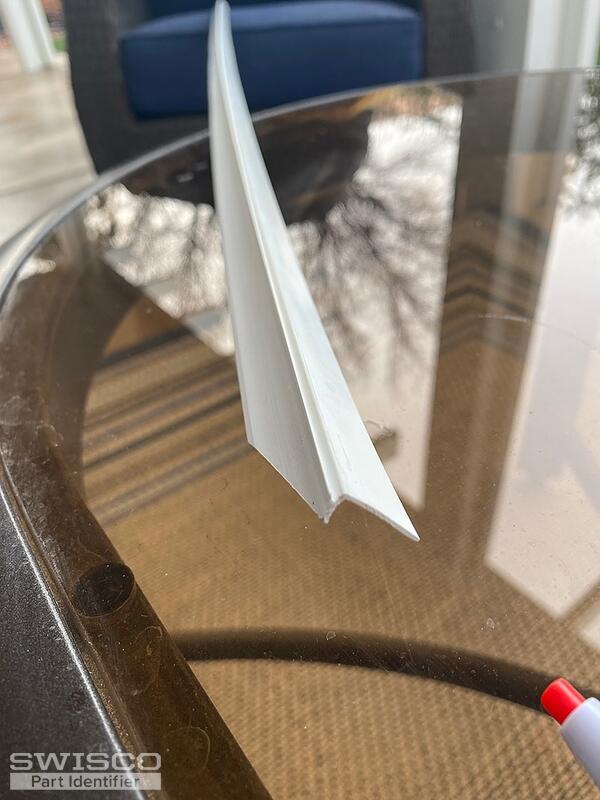 broken glazing bead
