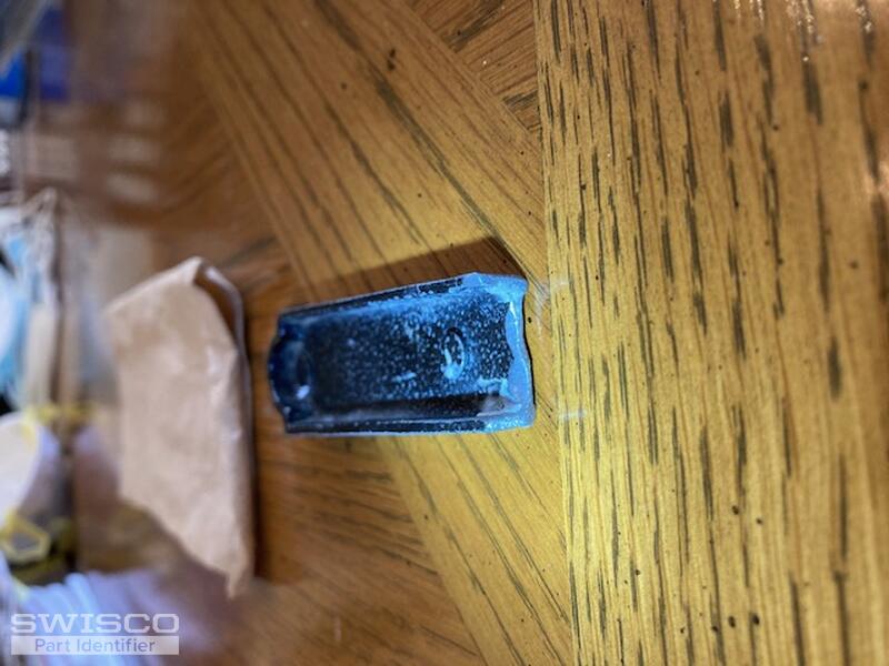 Replacement for a broken security screen door lever handle