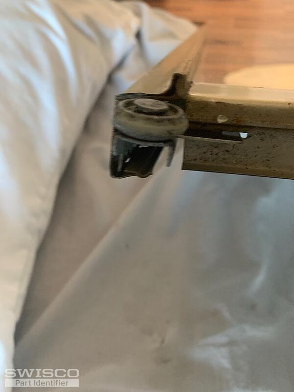 closet door roller assembly
