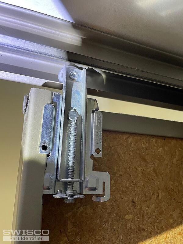closet roller assembly