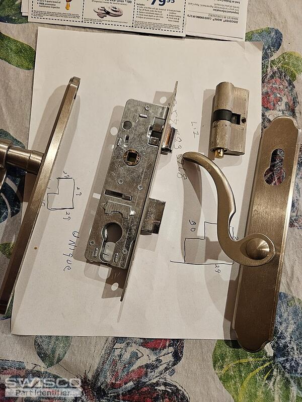 Storm Door Handle Set