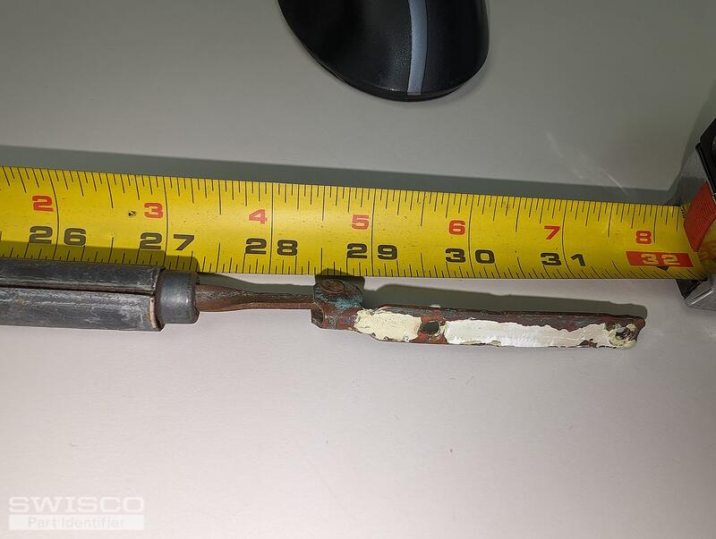 rusted bracket
