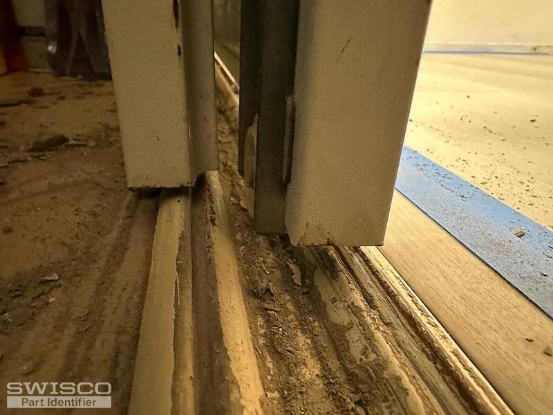 mirror closet door bottom track