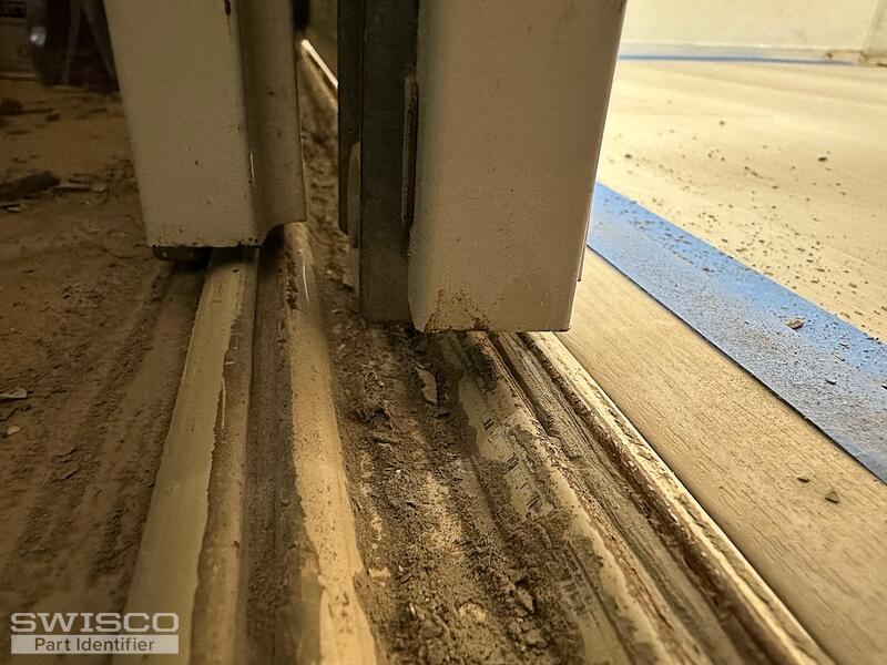 mirror closet door bottom track
