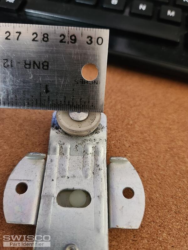 sliding closet door roller
