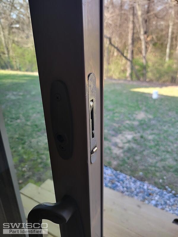 Andersen sliding door lock