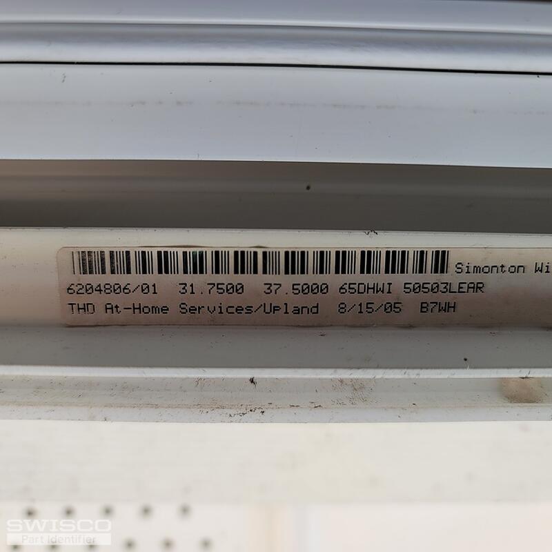 simonton window sticker