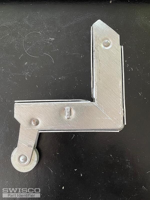 Sliding Screen Door Frame Corner & Roller